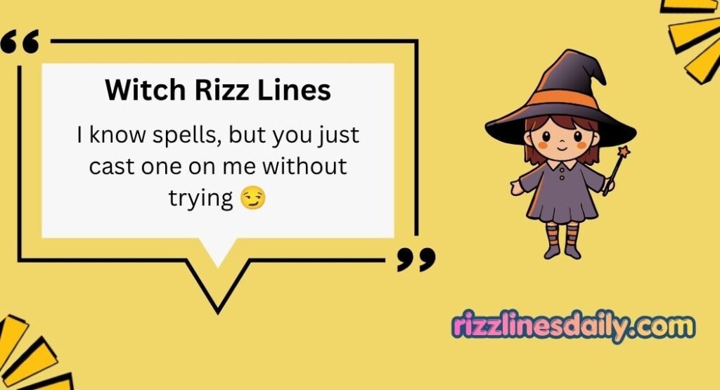 Witch Rizz Lines