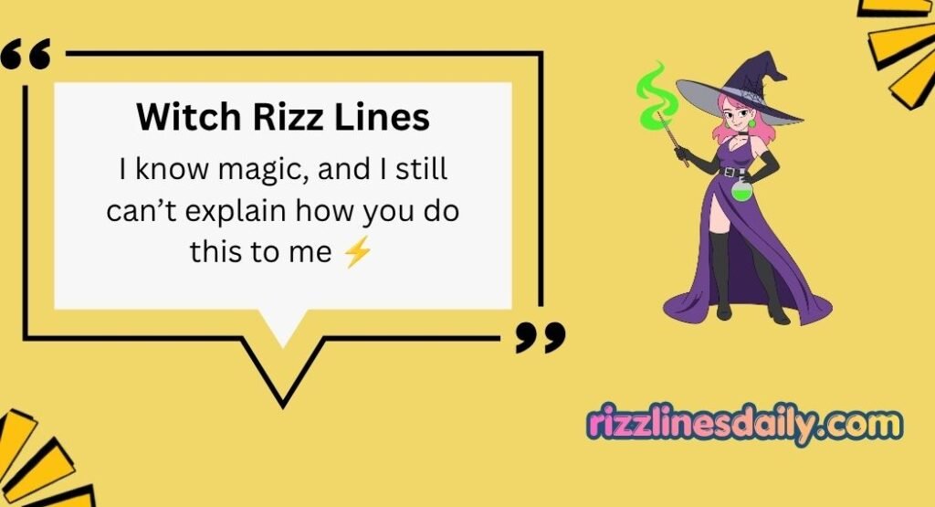 Witch Rizz Lines