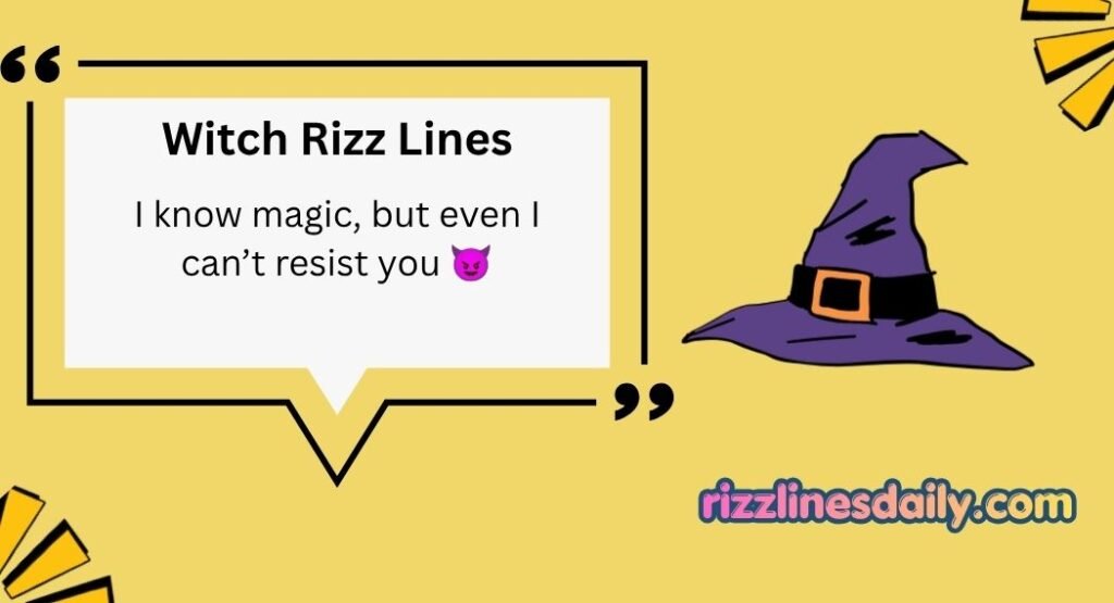Witch Rizz Lines