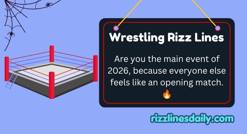 Wrestling Rizz Lines