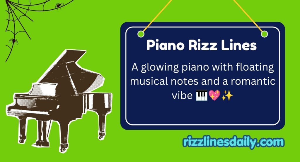 Piano Rizz Lines 🎹💘